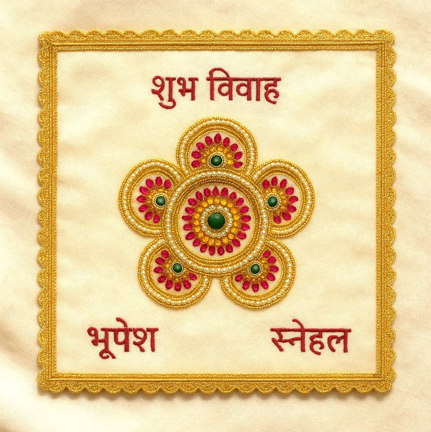 Embroidery and Handmade hastamelap rumals