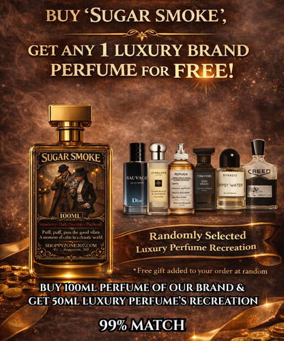 Lucky Luxury Duo Offer – Buy 100ml, Get 50ml Luxury-inspired fragrances Free (Randomly)