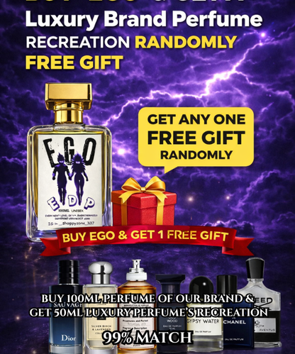 Lucky Luxury Duo Offer – Buy 100ml, Get 50ml Luxury-inspired fragrances Free (Randomly)