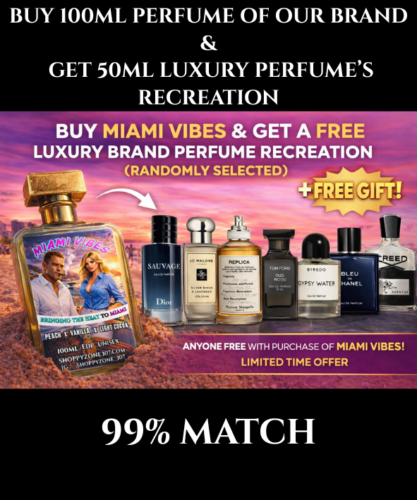 Lucky Luxury Duo Offer – Buy 100ml, Get 50ml Luxury-inspired fragrances Free (Randomly)