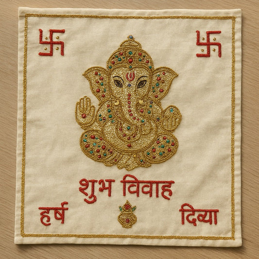 Embroidery and Handmade hastamelap rumal