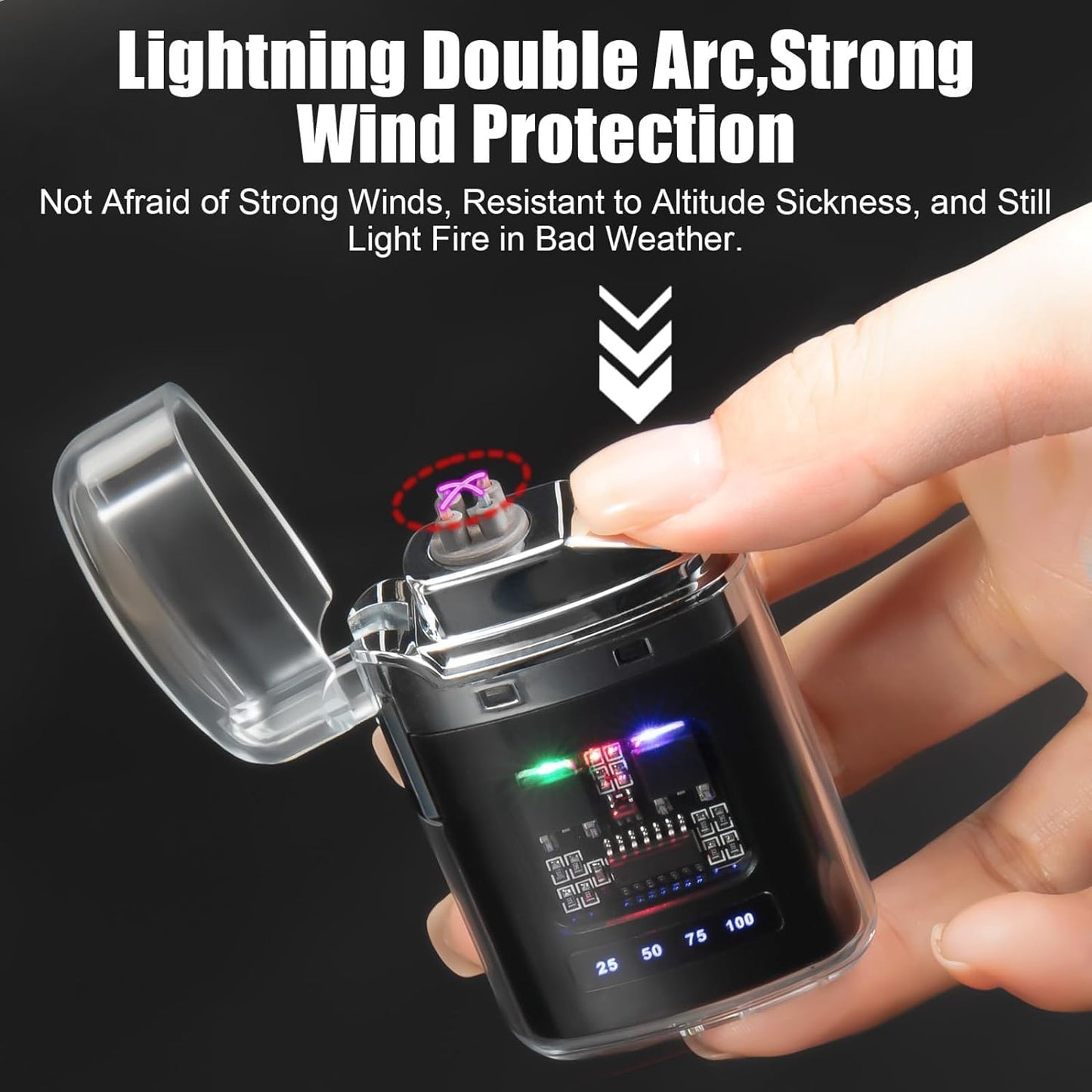 Dual Arc Plasma Lighter