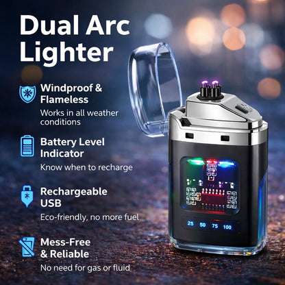 Dual Arc Plasma Lighter